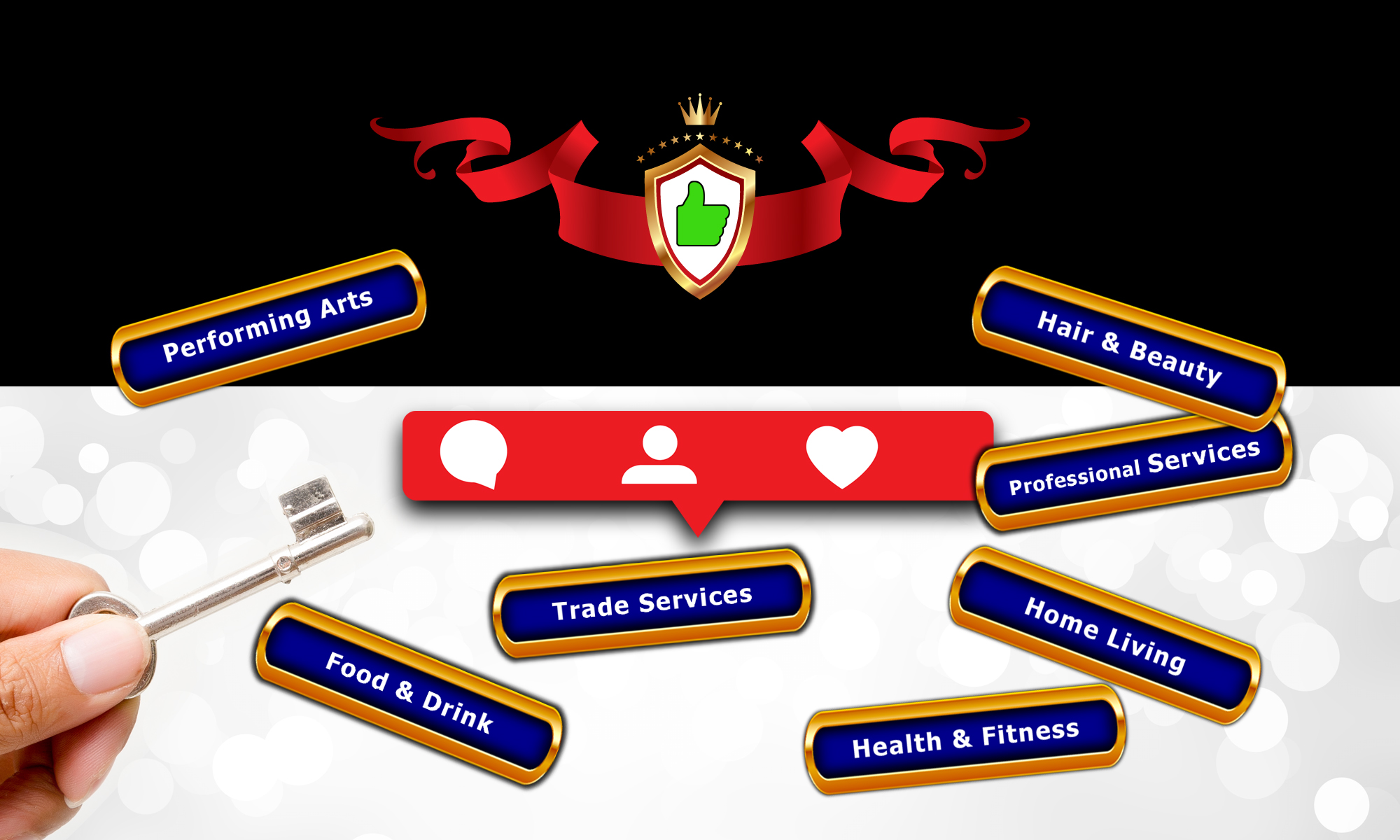 Marketing for, Professional Services, Hospitality Industry, Food and Beverage Drinks, Hair & Beauty, Health & Fitness, Performing Artist, Trades Services